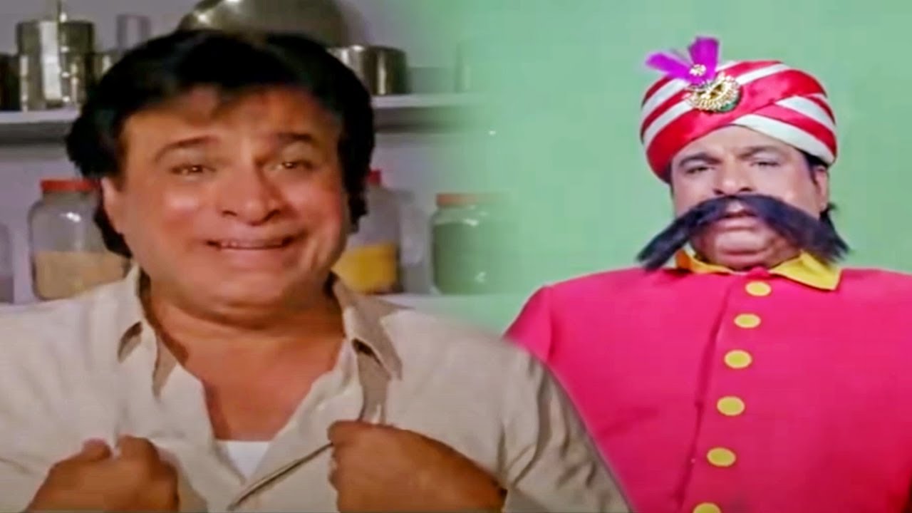 See how Kader Khan talks to his dead father Ghar Ho To Aisa Movie Comedy Scenes