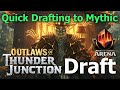 This is an easy way to climb to Mythic quickly! 5 color wins every time in OTJ Quick Draft