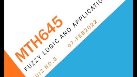 MTH645 Functional Analysis l Quiz No 3 Solution