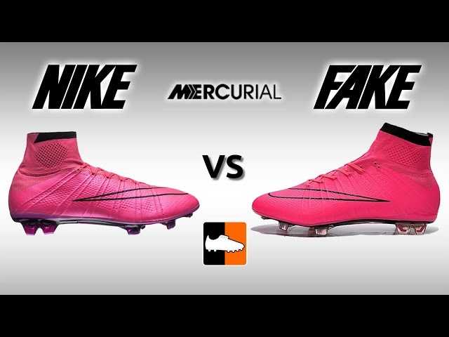 Fake vs. Real Superfly - How to avoid buying a Replica Nike Mercurial -  YouTube