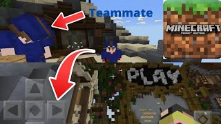 I played bedwars duo in MCPE 0.15.10/Craftsman Building Craft screenshot 2
