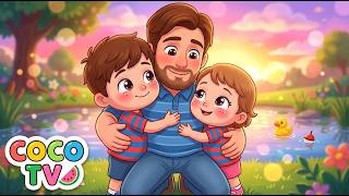 Fishing With J,J AND DAD  | COCO TV Nursery Rhymes | Cartoon For kids | Funny Cartoons