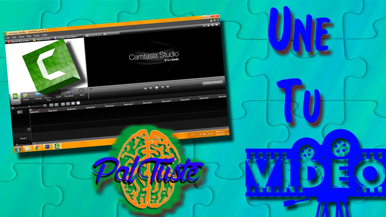 Unir Dos Videos En Camtasia Studio PalTuste YouTube