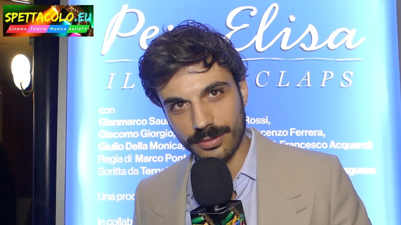 Gianmarco Saurino intervista Per Elisa - Il caso Claps: «Gildo ruolo più difficile che ho mai fatto»