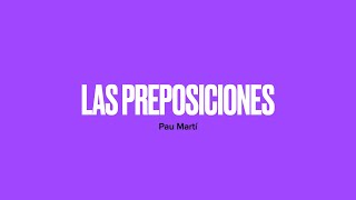 Video thumbnail of "LAS PREPOSICIONES - Canción Didáctica"