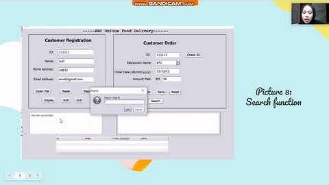 STIA1123 Project group12-Customer System Online Food Delivery