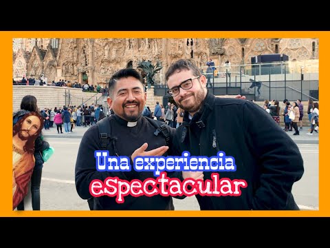 Conociendo LA SAGRADA FAMILIA de Barcelona 😍⛪️ | HanChuiPriest feat Adictos a la Filosofía