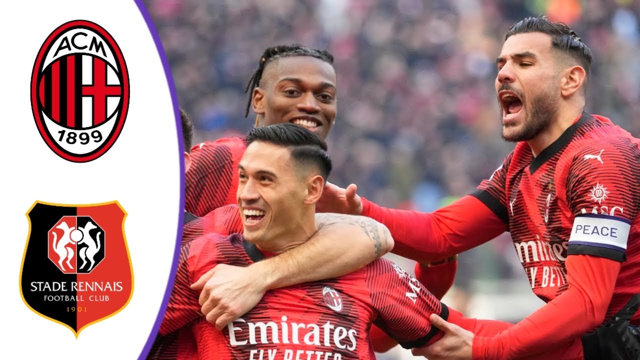 Milan Rennes AC Milan vs Rennes - Extended Highlights & All Goals 2024 HD - YouTube
