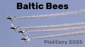 BALTIC BEES | 4x Aero L-39C Albatros | 4K | Festival letectva Piešťany 2025