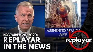 Replayar Augmented Reality App Makes News on NBC: 11/26/2020