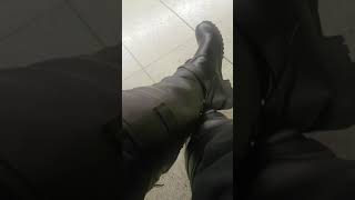 Try To Squeak My Boots At A Trainstation