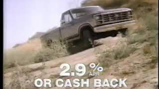 1986 Ford Commercial with the Observatory Tunnel at Griffith Park