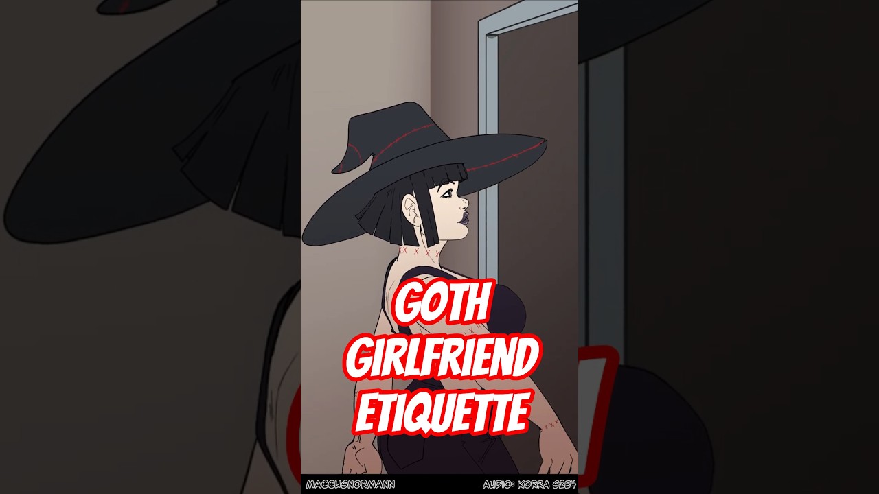 Goth Girlfriend Etiquette #shorts