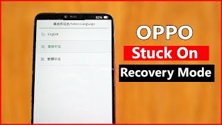 Oppo Stuck On Recovery Mode Problem  Oppo Fastboot  Mode Remove  Oppo A3s Recovery Mode Problem