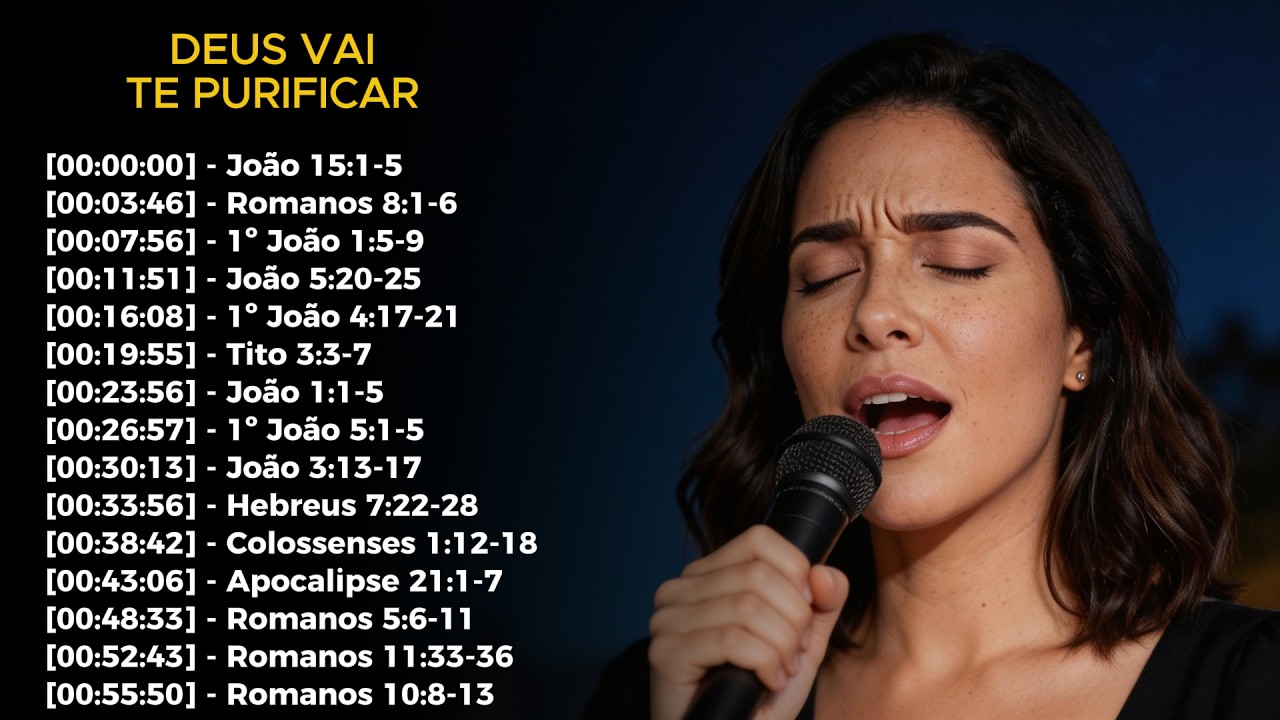 Deus Vai Te Purificar | Cânticos de Esperança | Louvor Gospel | Estilo Fernanda Brum