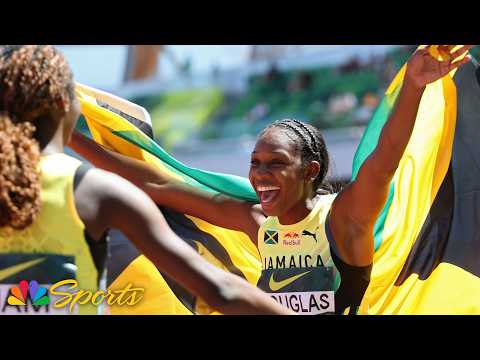 Jamaica takes gold, world lead in the U20 women's 4x100 at worlds | NBC Sports