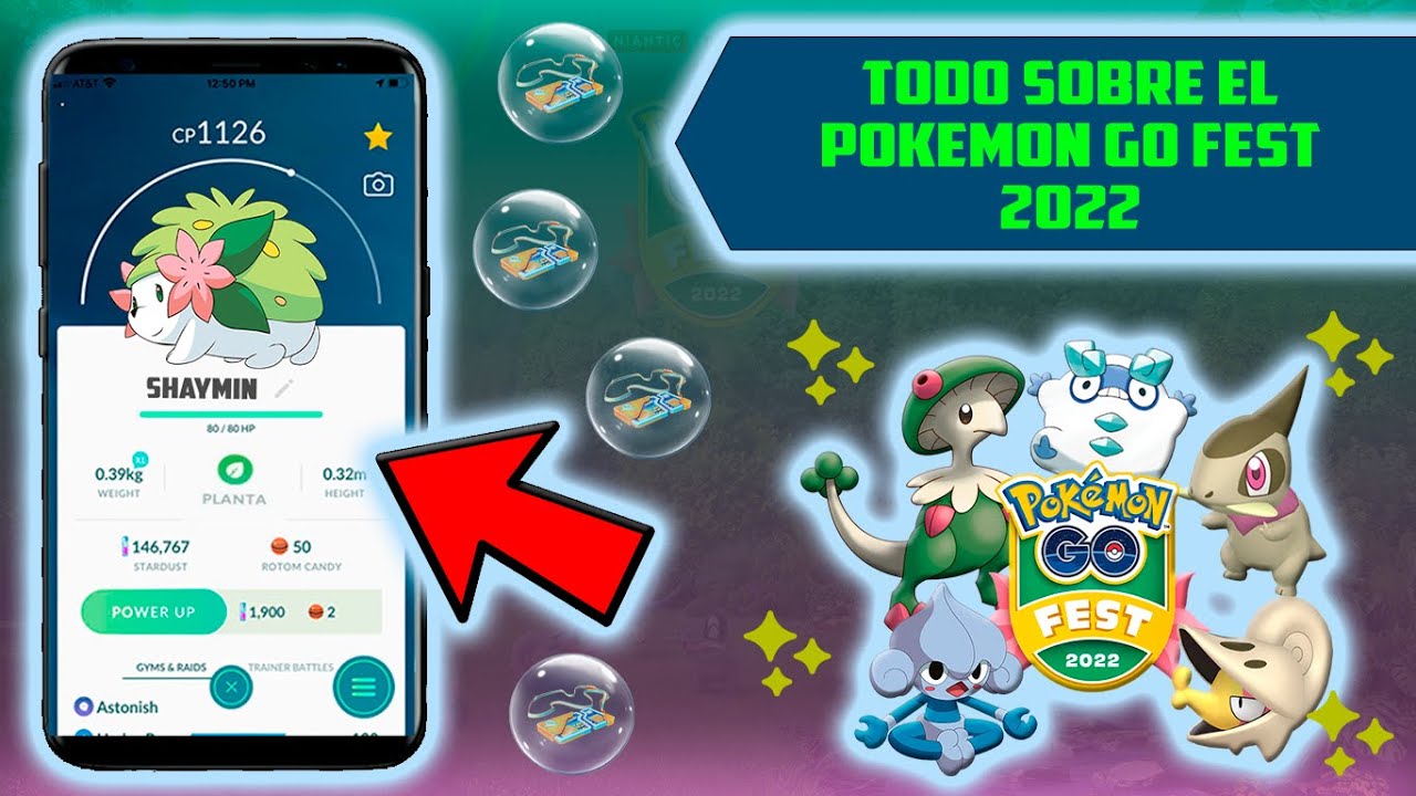 VAZOU TUDO DA GO FEST 2022! Shaymin LIBERADO, Axew SHINY Liberado e mais!  Pokémon GO 