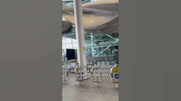 Passenger Films Eerily Empty Heathrow Airport After Closure From Electricity Substation Fire