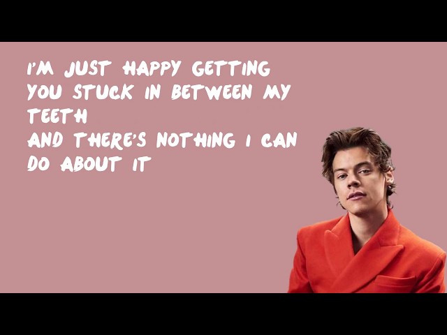 Only Angel - Harry Styles (Lyrics) class=