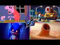 Peppa Pig Exe Vs School Bus Vs Sonic Exe Vs Erosion Worm | Pepe Viral Tiles | Tiles Hop!
