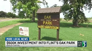 Flint’s first public park getting enhancement, revitalization