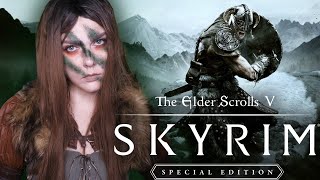 СРАЖЕНИЕ С ДРАКОНОМ - Первый раз в SKYRIM【#2】