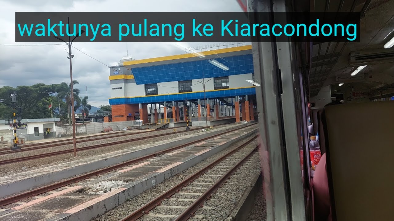 Eps 94 | perjalanan dari Padalarang - Kiaracondong pakai kereta api lokal Bandung