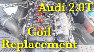 Ignition Coil Replacement 1st gen Audi Q5 2.0T | How To