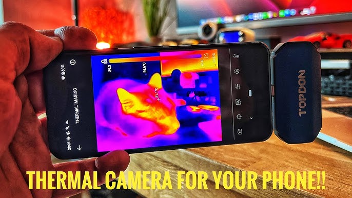 Topdon TC002 iOS Thermal Infrared Camera Review 