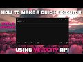 How to make a quick roblox executor using Velocity API (Quorum) 98% sUNC - Level 8 (2025)