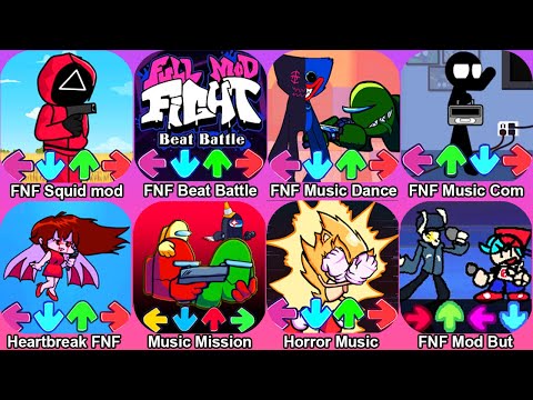 New FNF Android Mods | Trololo - Aurora,Huggy Wuggy - Playtime 3 | Stickman Serious Song Imposter V4