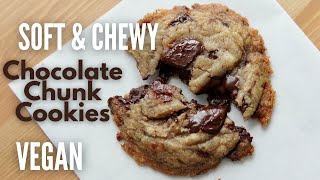 Soft & Chewy Chocolate Chunk Cookies w/ Sea Salt | Vegan by YdaJun's Plant-based Kitchen 2,832 views 3 years ago 2 minutes, 55 seconds