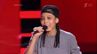 The Voice RU 2015 BikaBreezy — «Billionaire» Blind Auditions | Голос 4. Биназир Ермаганбетова . СП