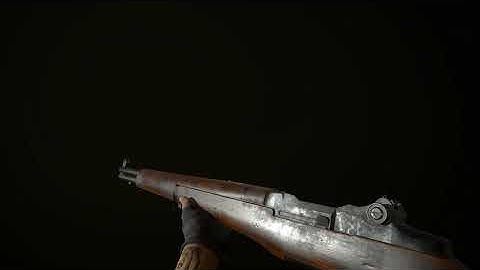 M1 Garand Animation in blender