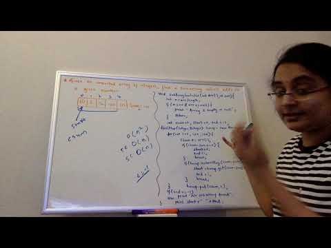 Find sub-array sum of integer array