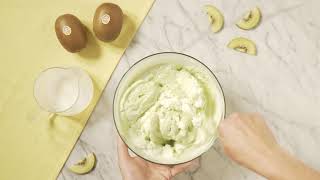 Zespri Kiwifruit and Avocado Ice-cream