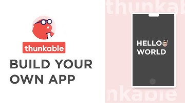 How to create an app for free without coding in just 5 minutes | App development using Thunkable
