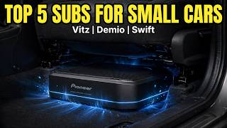 Best Underseat Subwoofers for Small Cars - My Top 5 for Vitz, Demio & Swift