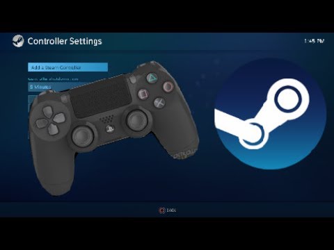 using your ps4 controller on steam