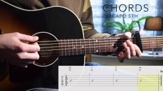 Guitar tutorial Prayer in C - Lilly Wood & The Prick and Robin Schulz