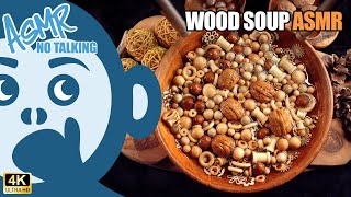 Wood Soup Stirring Sounds ASMR FALL ASLEEP FAST With Satisfying & Relaxing Water Triggers NO TALKING