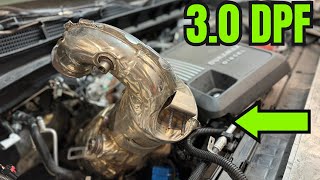 DPF Removal + Replace 3.0 Duramax Diesel new SCRF / NOX Filter Profile