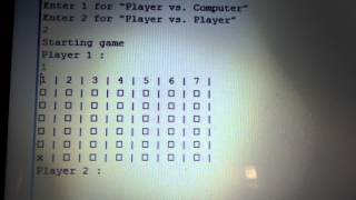 Connect 4 code