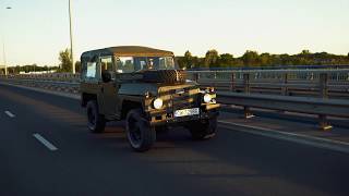 Land Rover Series III Lightweight 1979 promo movie