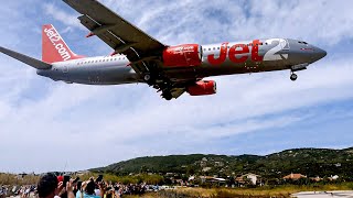 Insane Landings at Skiathos Airport