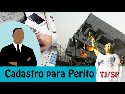 Como Fazer o cadastro para ser PERITO no TJ/SP