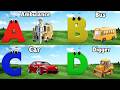 ABC Song Phonics, Transportation Song, ABC Song, Alphabet Educational Song A to Z for kids