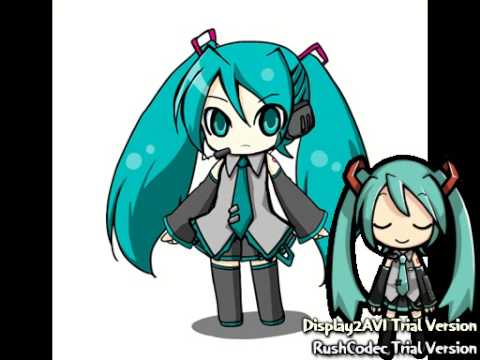 初音ミク「えれくとりっく・えんじぇぅ」歌います