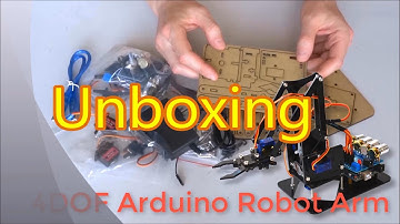 Unboxing SNARM500/SNAM1900 4DOF Arduino Robot Manipulator Arm