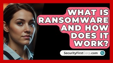 What Is Ransomware and How Does It Work? | SecurityFirstCorp News